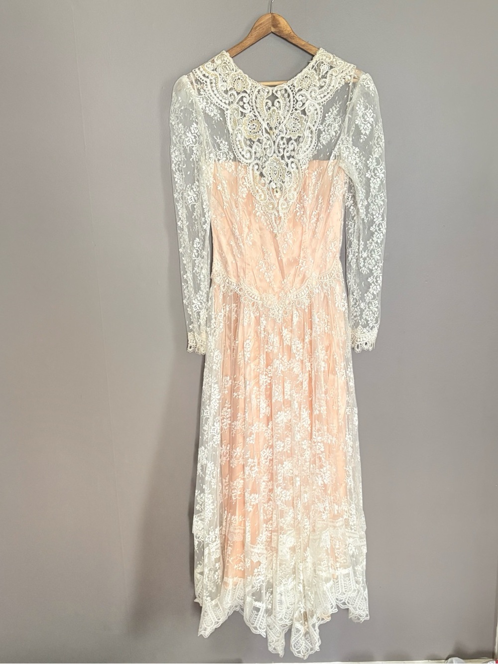 Jessica McClintock Vintage Bridal Dress Size 7/8